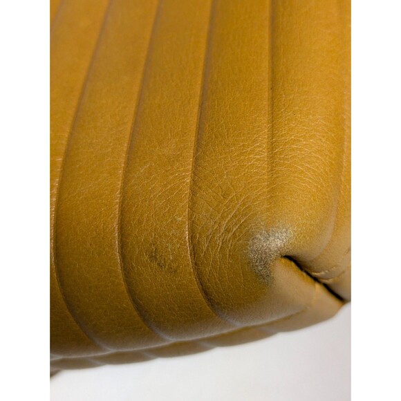 Madewell The Mini Transport Crossbody Bag Bubble Pleat Tan Casual Everyday Purse - Picture 8 of 16